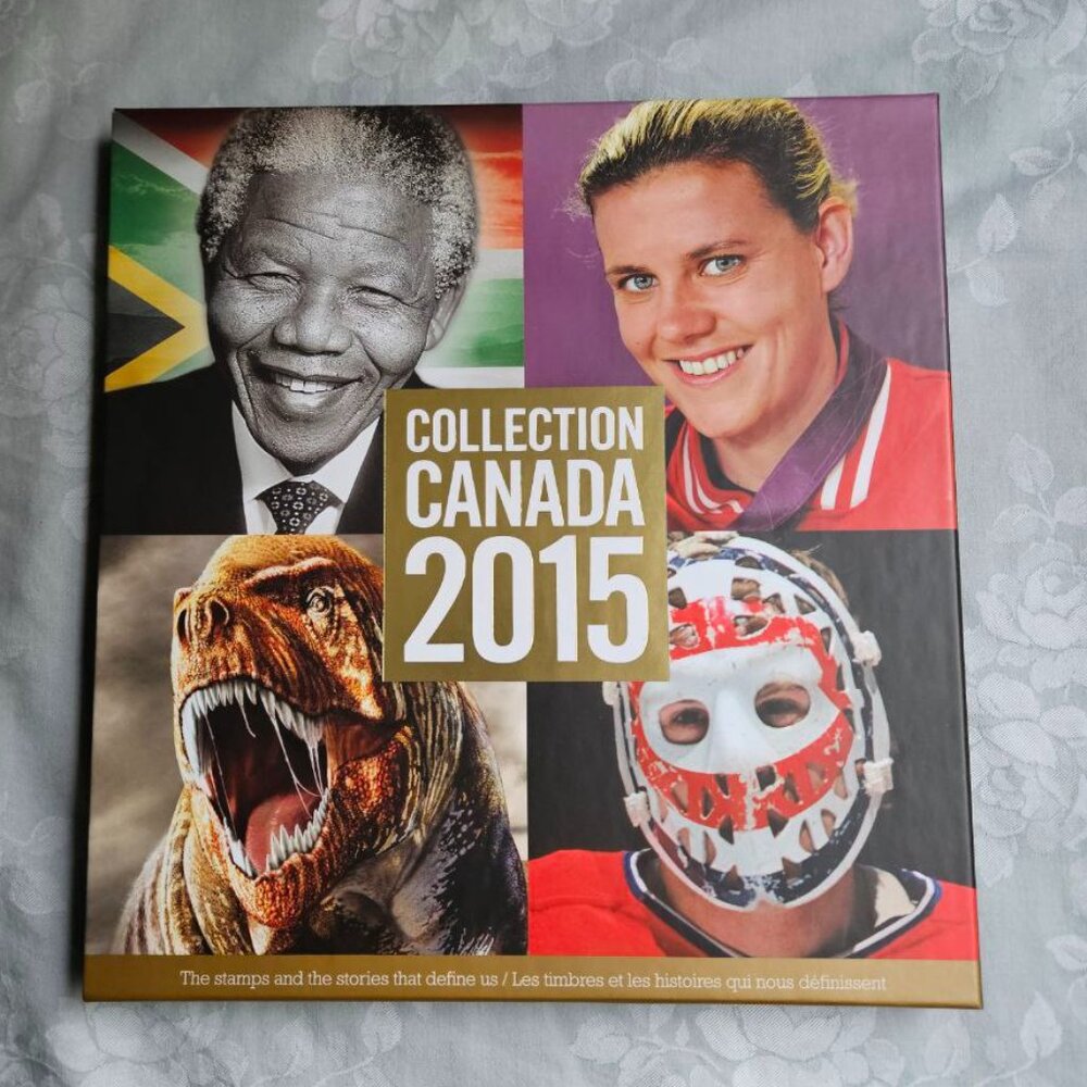 2015 - The Collection of Canada's Stamps Book - Without Stamps